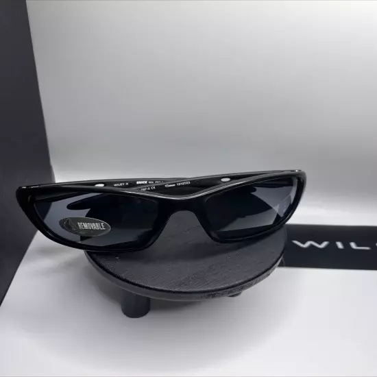 Wiley X Brick Safety Sunglasses with Black Frame WX Z87-2, New Lenses