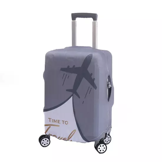 Elastic Print Luggage Suitcase Protector Cover Suitcase Anti Dust Scratch 18-28