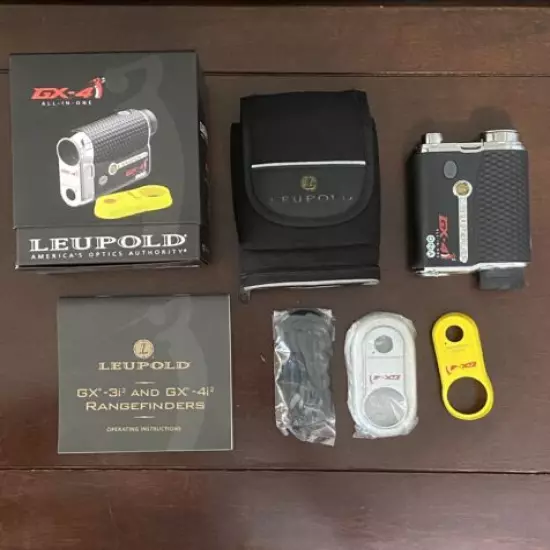 Leopold GX-4i2 Digital Golf Rangefinder w/slope. Excellent Condition W/box