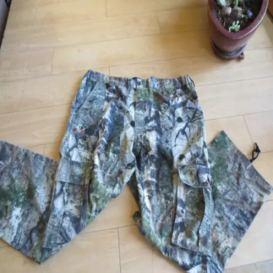 Mossy Oak tree stand camo Hunt Cargo Pants Mens XL 