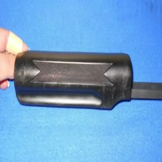 Stevens Model 350 Pump 12ga BLACK CHECKERED FOREND w/ ACTION TUBE & NUT #AB3068