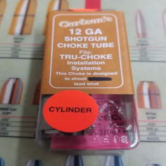 Carlson's 12 Ga Tru Choke Sporting Clays Extended Tube Cylinder 