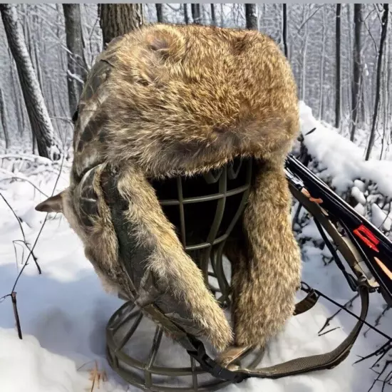 Yukon Track Fur Trapper Hat Camo