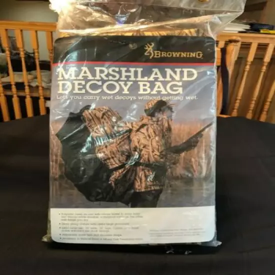 Browning decoy bag marshland camo XL 33x56 BRAND NEW in packaging 