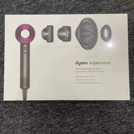 Dyson Supersonic Professional Hair Dryer - Fuchsia - Brand New Sealed HD07