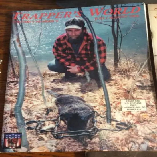 3 Issues Of TRAPPER’S WORLD MAGAZINE FROM 2004 And 2005