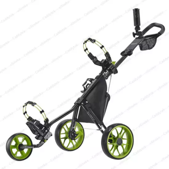 Caddytek CaddyLite 11.5 V3 Deluxe Golf Push Cart - Green **NEW**