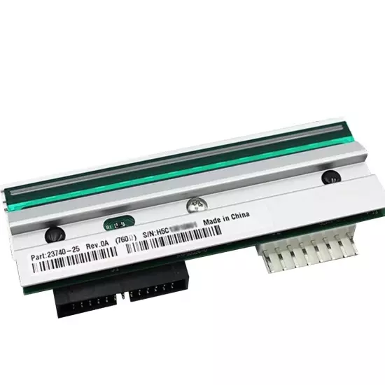 Printhead for Zebra 105SL Plus with Part Numbers P2374025 and P1053360018