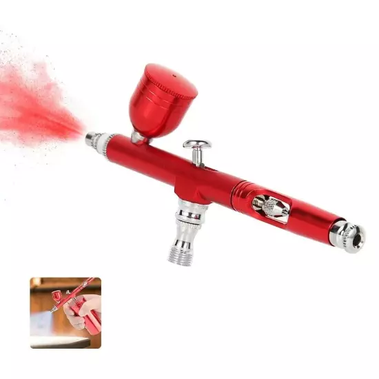 Inkjet Tool Mini Air Compressor Tool 0.3mm Nozzle Too Portable Double-Action Air