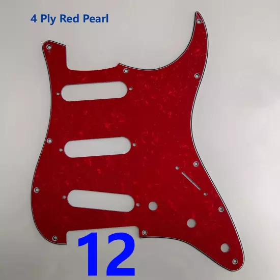 Guitar Prewired Loaded Strat Pickguard with Coil Splitting Alnico5 Pickup for ST