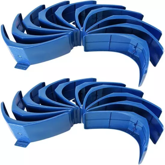 20x Pigeon Dove Bird Rest Stand Frame Dwelling Perches Roost Bird Supplies Blue