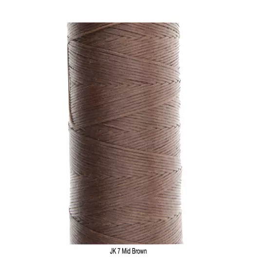 Ritza 25 Tiger Thread 0.6mm Wax Braided Polyester Leather Hand Sewing 25m/82ft 