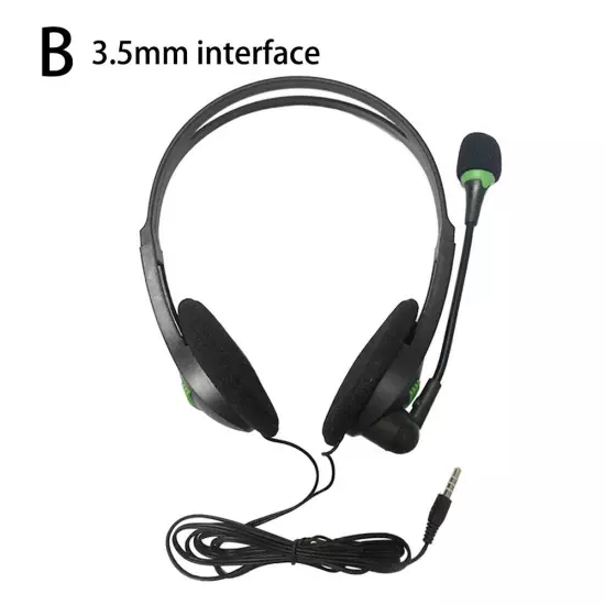 USB Headset with Microphone Computer Headphones for Laptop PC Call Center Work