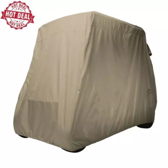 Classic Accessories Fairway Short Roof 2-Person Golf Cart Cover Free Shipping