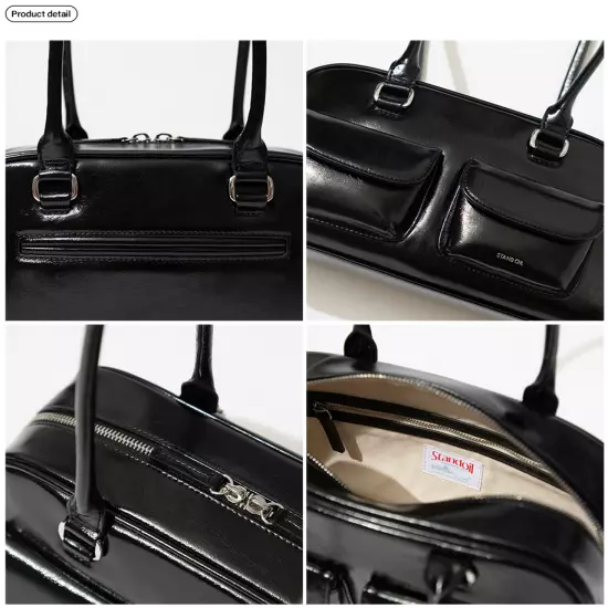 IN STOCK / Express/STAND OIL Chubby bag BLACK Color Korean Women's Bag