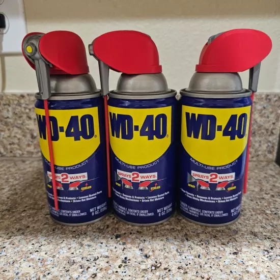 [12PK] WD-40 Original Formula Multi-Purpose Lubricant Spray with Smart Straw 8OZ