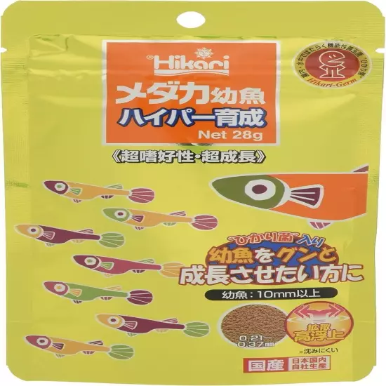 Hikari Medaka Young fish feed Japanese Killifish 28g Kyorin Fish food