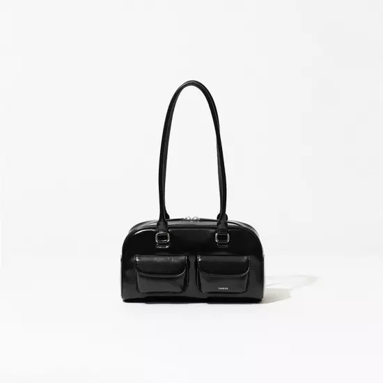 IN STOCK / Express/STAND OIL Chubby bag BLACK Color Korean Women's Bag