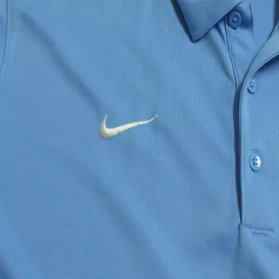 XL Baby Blue USA Nike Dri-Fit Men's db #501T Golf Polo Shirt