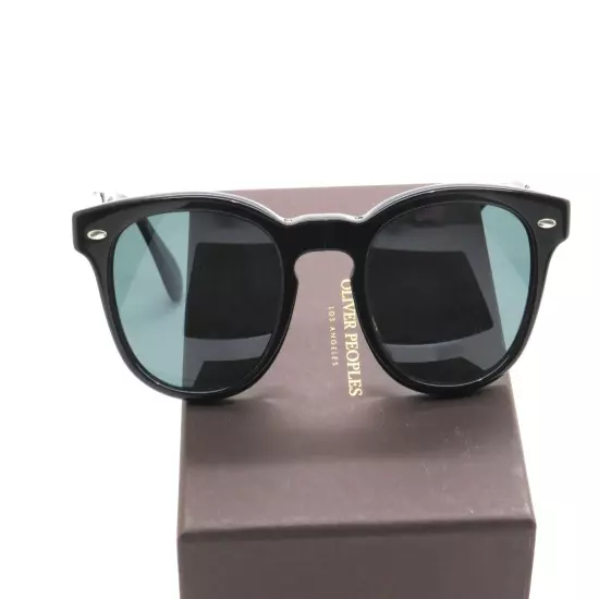 Oliver Peoples SHELDRAKE 1950 OV5471SU 10053R Black Polarized Folding Sunglasses