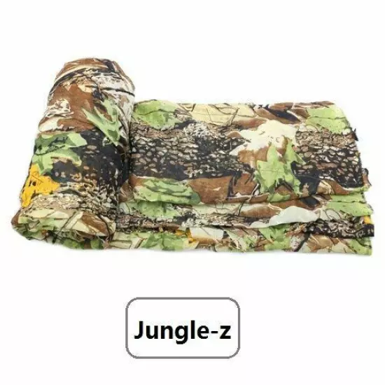 Hunting Ghillie Suit Sniper Train Leaf Jungle Forest Woodland Net Blind Clothing