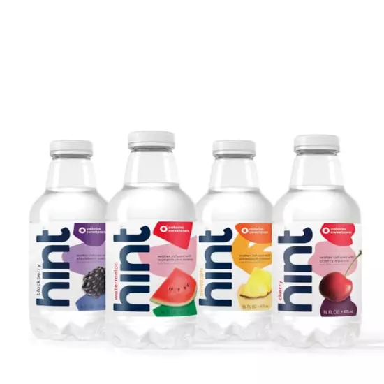 Water Best Sellers Pack, 3 Bottles Each Of: Watermelon, Blackberry, Cherry, and 