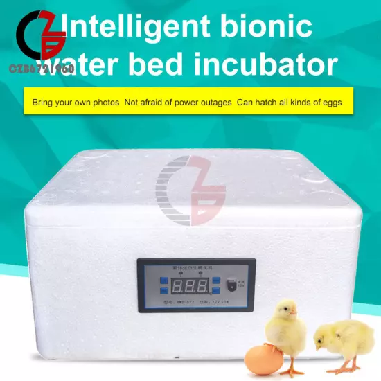 Automatic Temperature Control Egg Incubation Foam Bionic Egg Incubator Tools