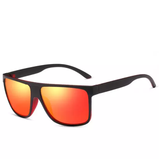 Square Polarized Sunglasses for Men Women Sport Driving Outdoor Sunglasses UV400