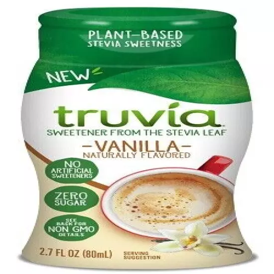 Truvia Liquid Sweetener Vanilla Flavor 3 Pack