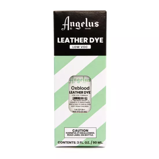 Angelus Low VOC Leather Dye w/ Applicator (3.5 oz)