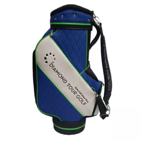 NEW 2019 Diamond Tour Golf Staff Bag - 6 Full-Lined Dividers - 10x9 Inch Top