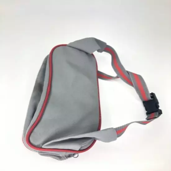 Marker Fanny Pack Belt Bag Waist Bag Gray Red a1o