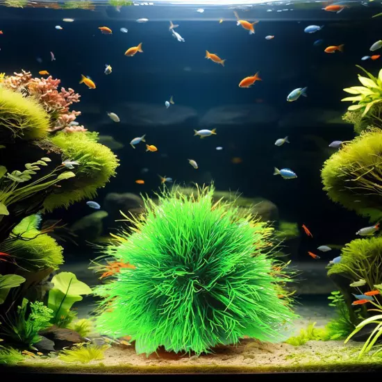 Fish Tank Landscape Decoration Artificial Aquatic Plastic Plants Aqua