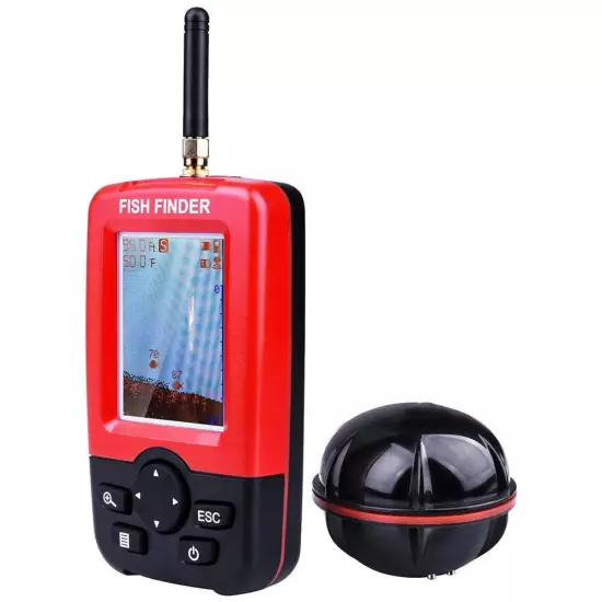 LUCKY Wireless Sonar Fishing Alert Fish Finder Underwater Echo Sounder Fishing D