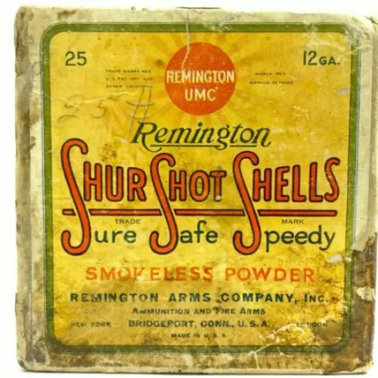 Remington UMC Shur Shot 12 Ga Starburst EMPTY 2 Piece Ammo Box 5715-RP