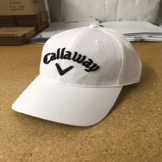 New 2020 Callaway Tour Authentic Performance Pro Adjustable Hat White