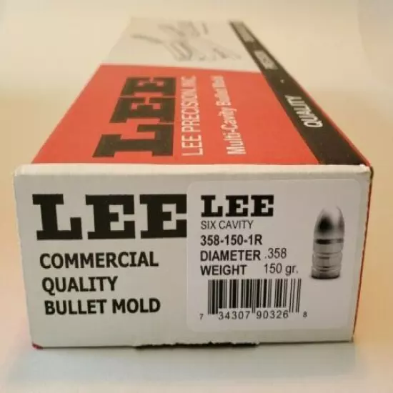 Lee 90326 .358 Cal. 150 Grain 6-Cavity Bullet Mold *Fast Priority Shipping*