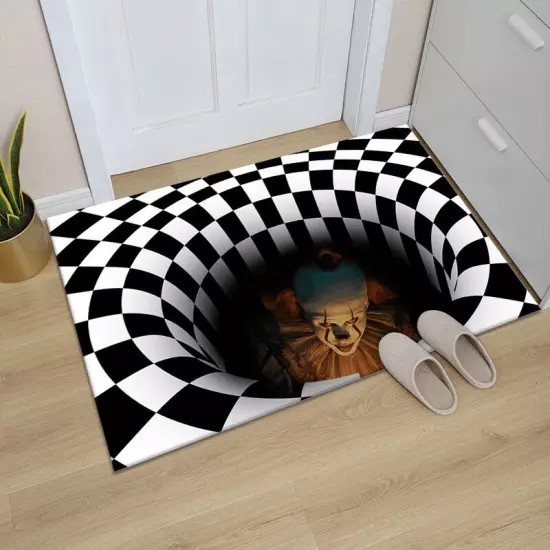 Clown Trap Visual Carpet Living Room Sleeping