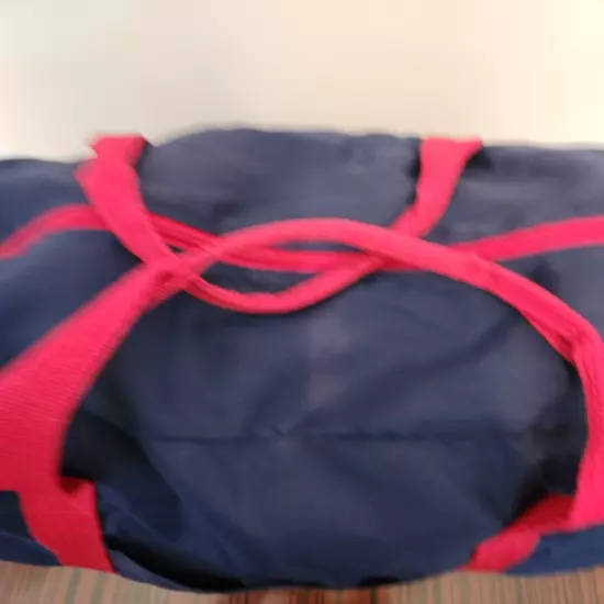 Nike Duffle Bag - Large - Red / Navy blue- Vintage 80s 90s