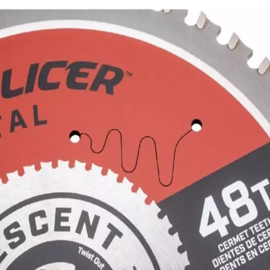 Crescent 7-1/4" x 48-Tooth SteelSlicer Medium Metal Circular Saw Blade