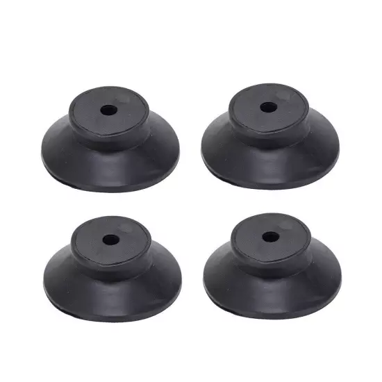 4pcs-Air Compressor Black Rubber Pad Replacement Foot Pads M6 Vibration Isolator