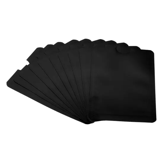 20Pcs RFID Blocking Sleeves Identity Theft Credit Cards Protector Holder Black