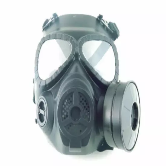  AIRSOFT PAINTBALL HUNTING MO4 GAS MASK COSPLAY with extra breathing apparatus