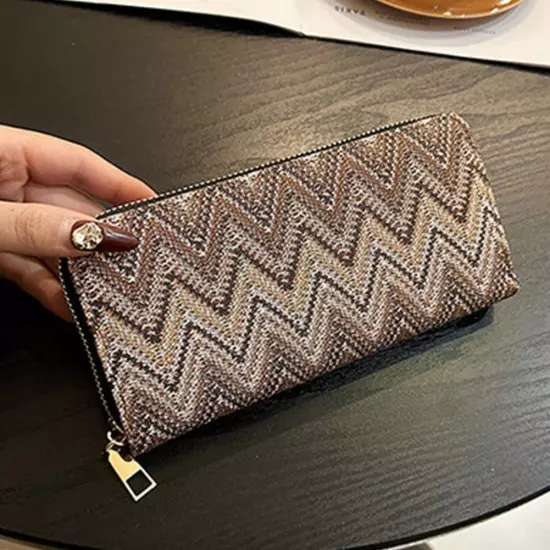 Wallet Long Zip Purse Card Phone Holder Case Women Clutch Handbag а)'