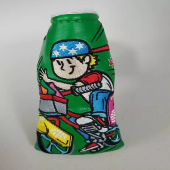 New Tour Issue Bettinardi Green Betti Boy blade putter cover