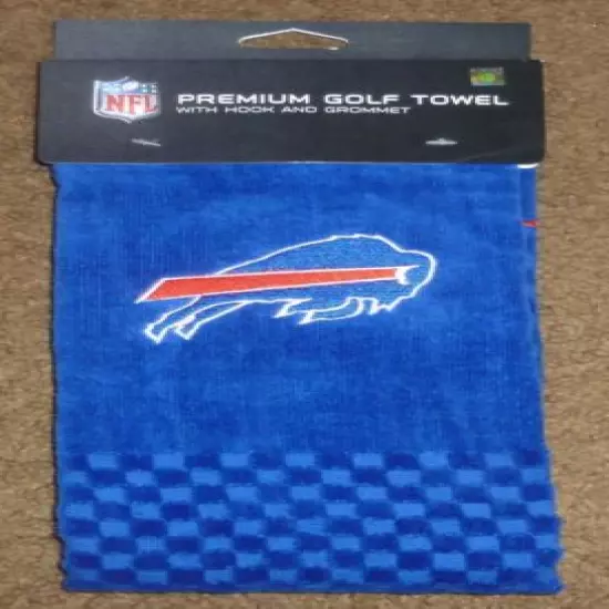 NFL Embroidered Tri-fold Towel - BUFFALO BILLS Golf 