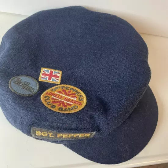 BEATLES Sgt Pepper Captains Hat By Junk food M/L 2018 Lonely Hearts Club Band