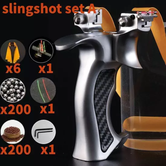 High Precision Shooting Slingshot Competitive Tactical Catapult Adult Hunting