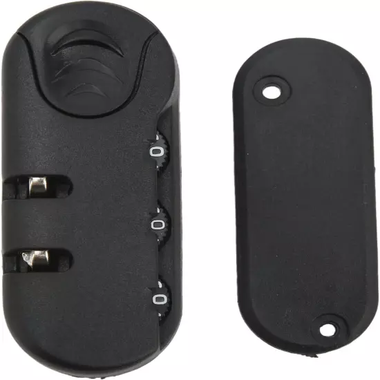 Luggage Password Lock, 3 Digit Password High Security Frosted Texture Code Combi