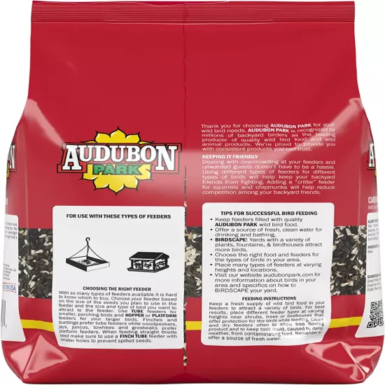 Cardinal Blend Wild Bird Food, Cardinal Bird Seed for outside Feeders, 4-Pound B